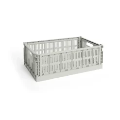 Online HAY Cesta Colour Crate L 34,5x53 cm, Grey Gris