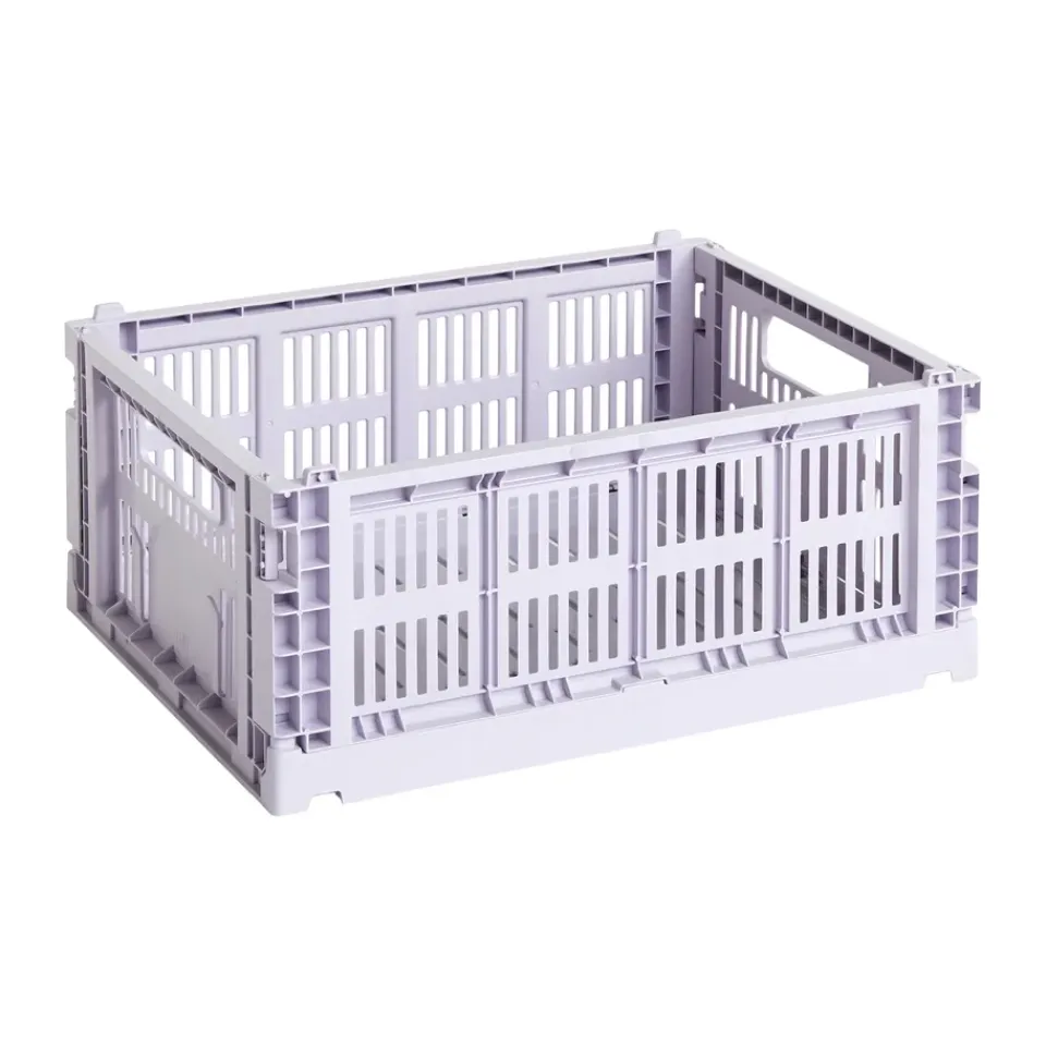 New HAY Cesta Colour Crate M 26,5x34,5 cm, Lavender Púrpura