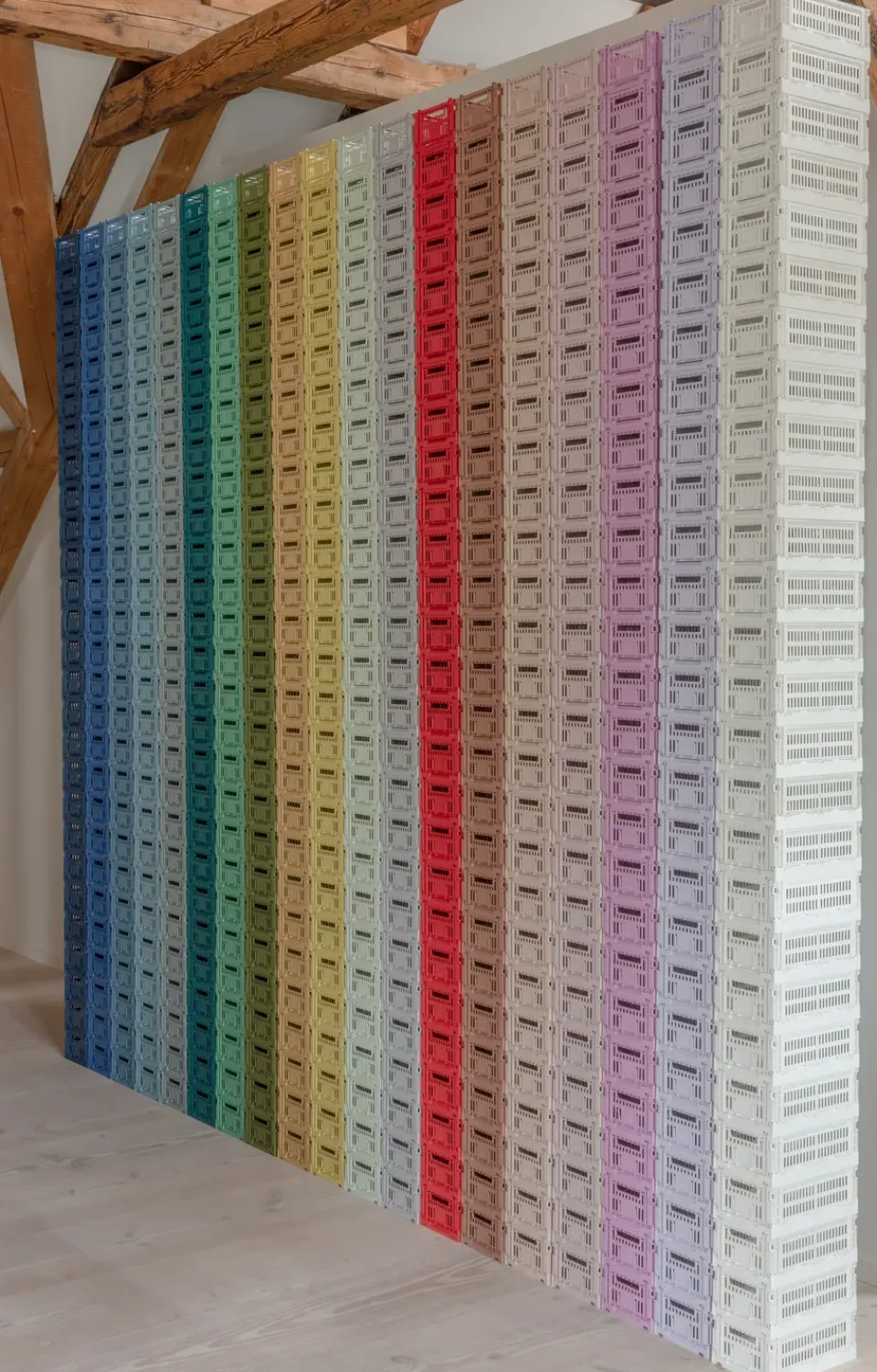 New HAY Cesta Colour Crate M 26,5x34,5 cm, Lavender Púrpura