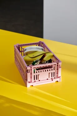 Online HAY Cesta Colour Crate S 17x26,5 cm, Dusty rose Rosa