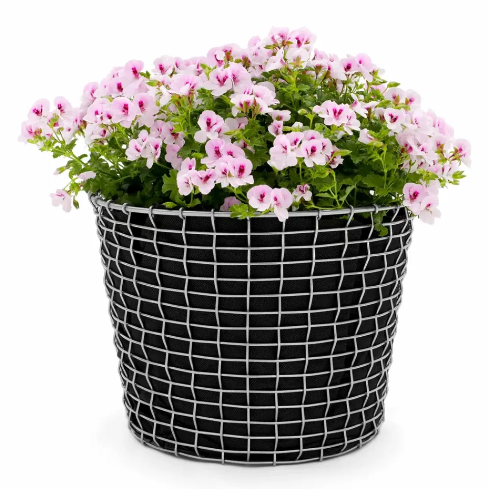 Online KORBO Cesta de alambre Bin 16, acero galvanizado Plateado
