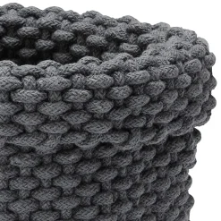 Sale Etol Design Cesta de almacenaje Rope, grafito Gris