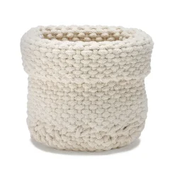 Discount Etol Design Cesta de almacenaje Rope, natural Blanco