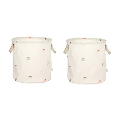 Clearance OYOY Cesta de almacenamiento Moira medium Ø32x32 cm 2 piezas., Multi