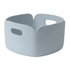 New Muuto Cesta de almacenamiento Restore 28x28 cm, Light blue Azul