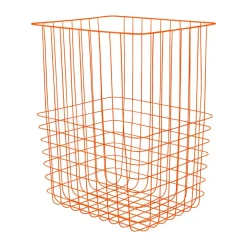 Online Mette Ditmer Cesta de almacenamiento Store-it con bolsa de algodón, large, Orange Naranja