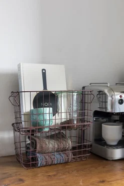 Clearance Mette Ditmer Cesta de almacenamiento Store-it small, Vino Rojo