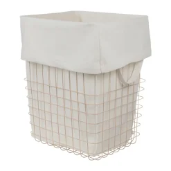 Discount Mette Ditmer Cesta de almacenamiento Store-it con bolsa de algodón, large, Sand Beige