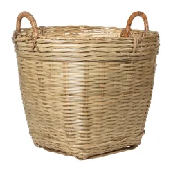 Hot Broste Copenhagen Cesta de almacenamiento Will, 45xØ45 cm Beige