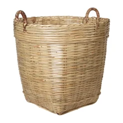 Discount Broste Copenhagen Cesta de almacenamiento Will, 65xØ65 cm Beige
