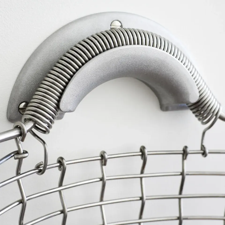 Outlet KORBO Cesta Bin 24, acero galvanizado Plateado