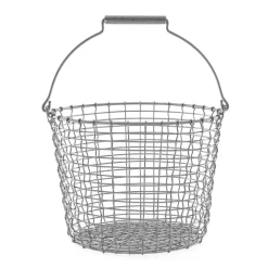Hot KORBO Cesta Bucket 16, acero resistente a los ácidos Plateado