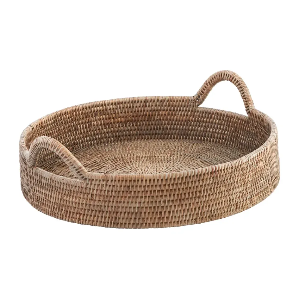 New Lene Bjerre Cesta Norah Ø47,5 cm, Nature Marrón