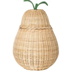 Outlet Ferm Living Cesta Pear, grande Marrón