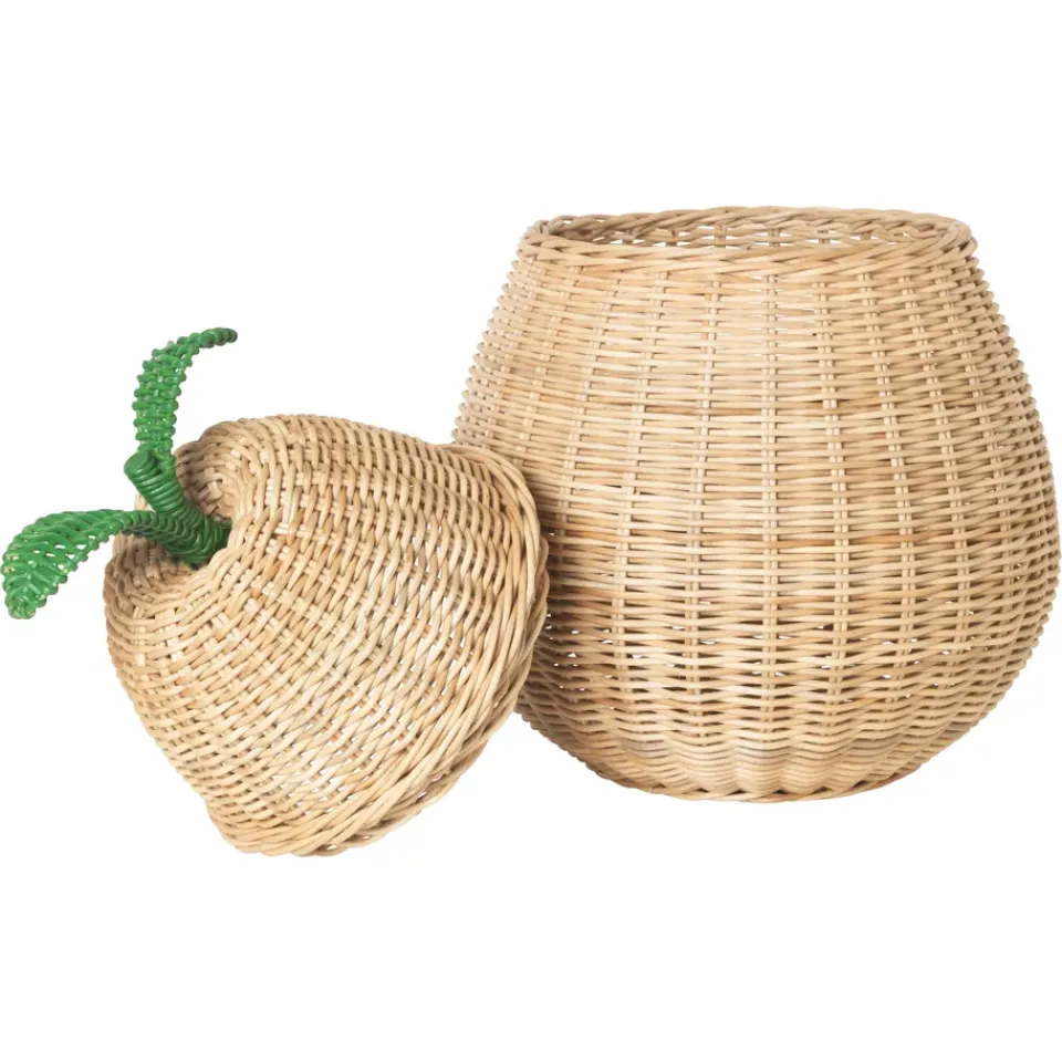 Outlet Ferm Living Cesta Pear, grande Marrón