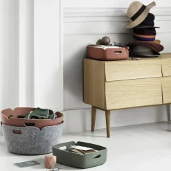 Outlet Muuto Cesta Restore, redonda, Gris