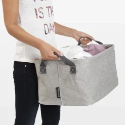 New Brabantia Cesta ropa sucia plegable , Gris