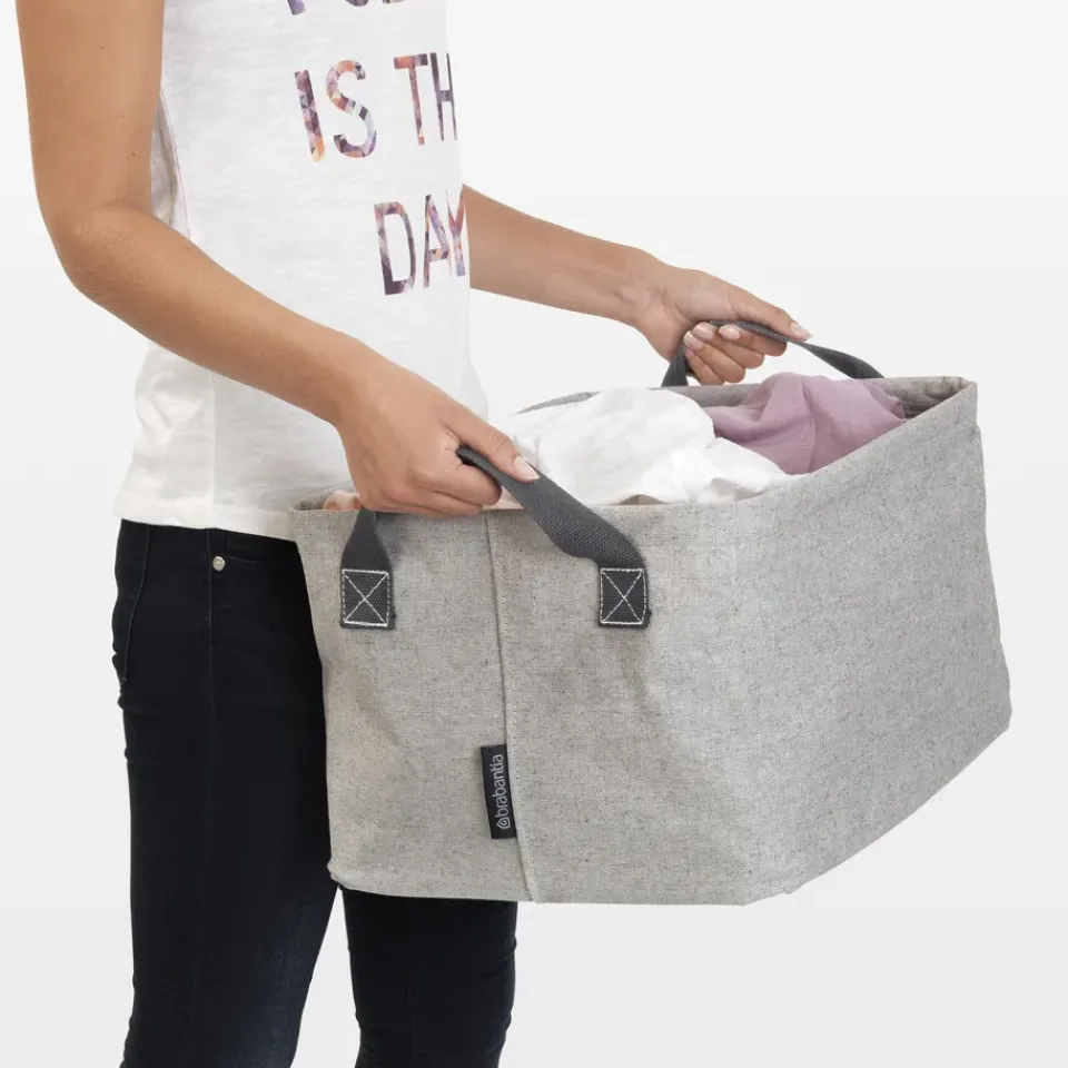 New Brabantia Cesta ropa sucia plegable , Gris