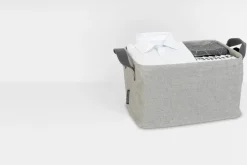 New Brabantia Cesta ropa sucia plegable , Gris