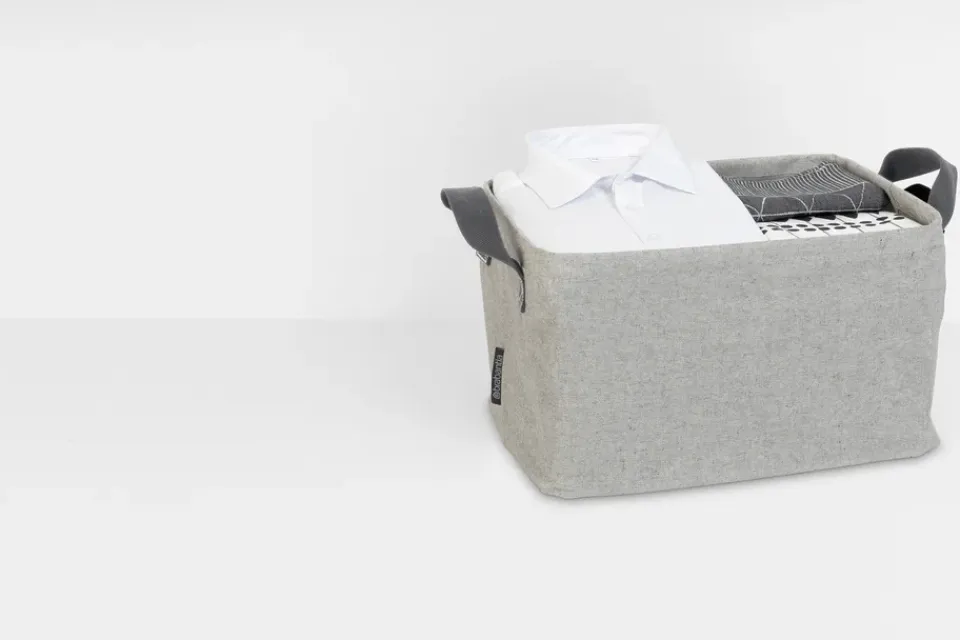 New Brabantia Cesta ropa sucia plegable , Gris