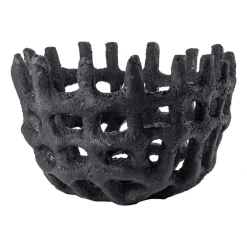 Best Mette Ditmer Cesta trenzada Art Piece, Black Negro
