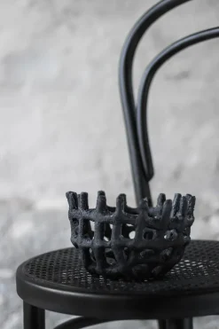 Best Mette Ditmer Cesta trenzada Art Piece, Black Negro