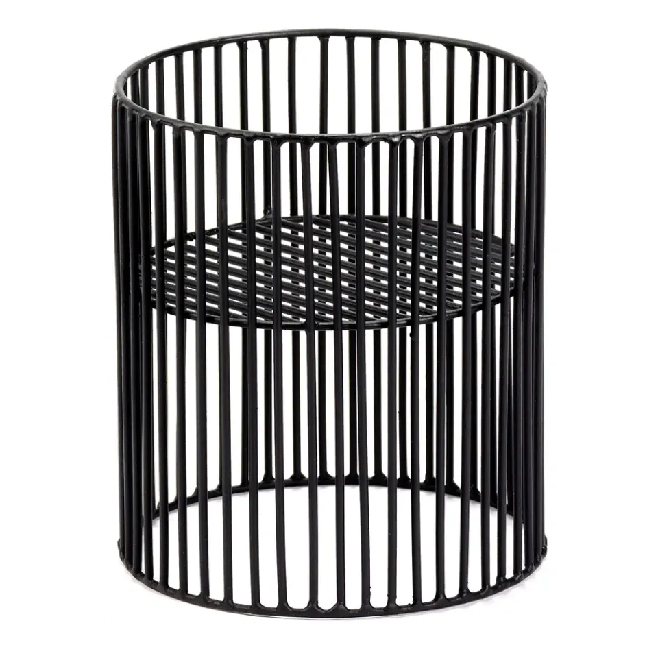 Outlet Serax Cesta Turn Ø15 cm, Black Negro