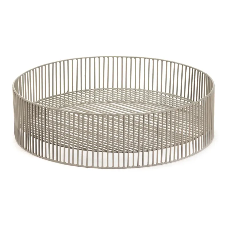 New Serax Cesta Turn baja Ø40 cm, Grey Gris