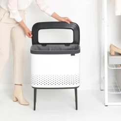 Outlet Brabantia Cesto de la ropa Bo 60 L, Blanco