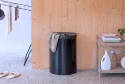 Sale Brabantia Cesto de lavandería selector 55 L, mate Negro