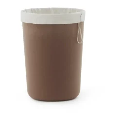 Outlet Normann Copenhagen Cesto de ropa Hide Laundry Basket Cotton Liner , roto Blanco