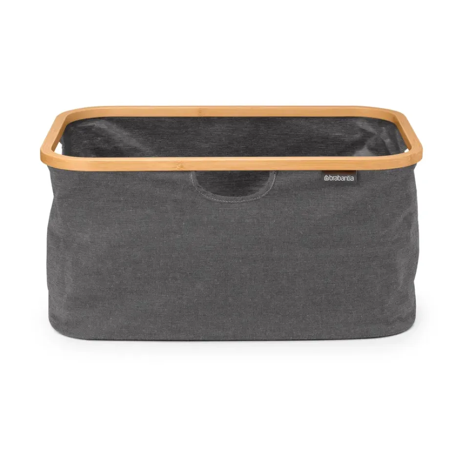 Clearance Brabantia Cesto de ropa plegable 40 L, Pepper Black Negro