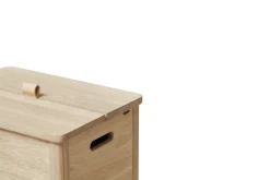 Hot Form & Refine Cesto para ropa A Line, Roble blanco Beige