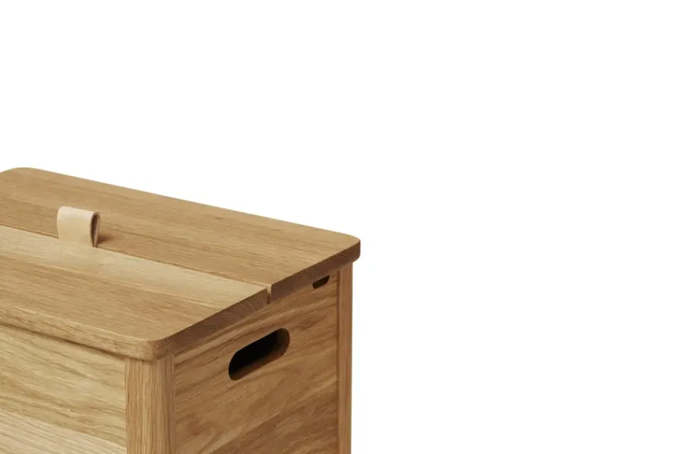 Outlet Form & Refine Cesto para ropa A Line, Roble Marrón