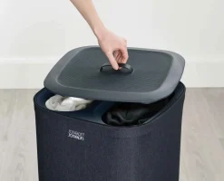 Hot Joseph Joseph Cesto para ropa Tota 60 L, Negro