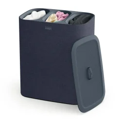 New Joseph Joseph Cesto para ropa Tota Trio 90 L, Negro