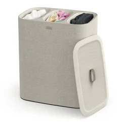New Joseph Joseph Cesto para ropa Tota Trio 90 L, Crudo Beige