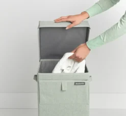 Clearance Brabantia Cesto ropa sucia apilable 35L, verde Gris