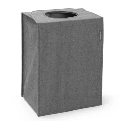 New Brabantia Cesto ropa sucia , rectangular 55 L, oscuro Gris