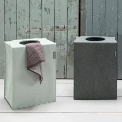 Outlet Brabantia Cesto ropa sucia , rectangular 55 L, verde Gris