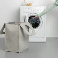Hot Brabantia Cesto ropa sucia , rectangular 55 L, claro Gris