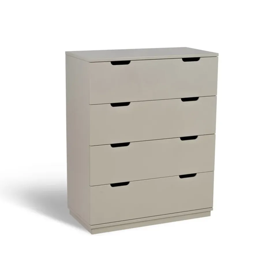 Hot Mavis Cómoda Aoko de 4 cajones, Beige