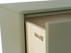 Sale Mavis Cómoda Deus de 9 cajones, oliva Gris