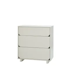 Outlet 1898 Cómoda Vidja baja, Sand, 3 cajones Beige