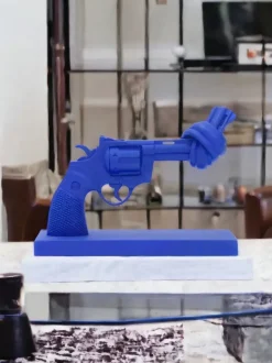 Non Violence Cobolt 30 cm, Azul