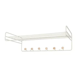 Clearance Maze Colgador Bill Hat rack, Greige Gris