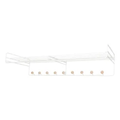 New Maze Colgador Bill Hat rack L, Blanco