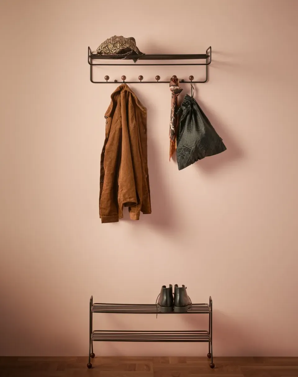 Clearance Maze Colgador Bill Hat rack, Negro-marrón oscuro NegroMarrón