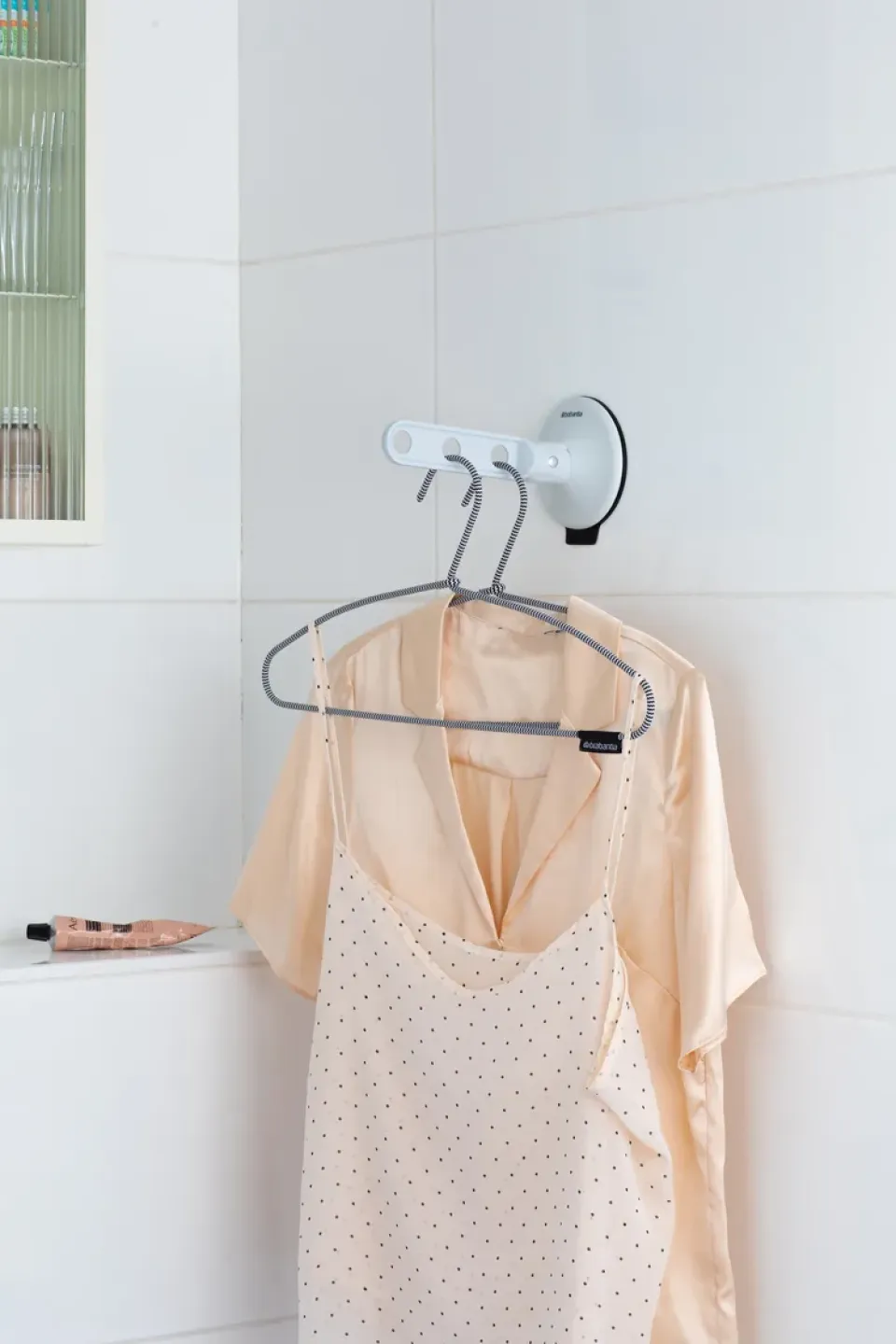Clearance Brabantia Colgador con ventosa, claro Gris