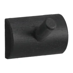 Sale 1898 Colgador de 1 gancho Allsarp, Abedul pintado Negro
